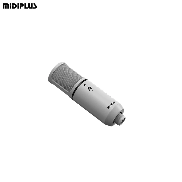 MIDIPLUS Hz3 Professional Condenser Microphone Offering Clear And Delicate Recording Experience For Studios And Broadcasting