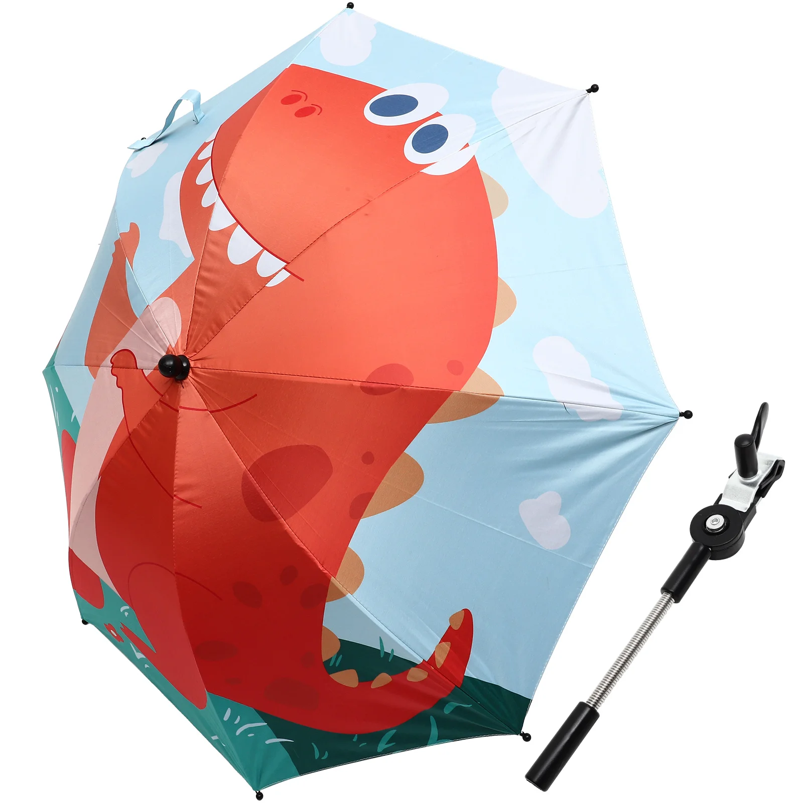 

Baby Stroller Umbrella Adjustable Universal Parasol for Wheelchair Outdoor UV Protection Large Size Water Resistant Rubber Alloy