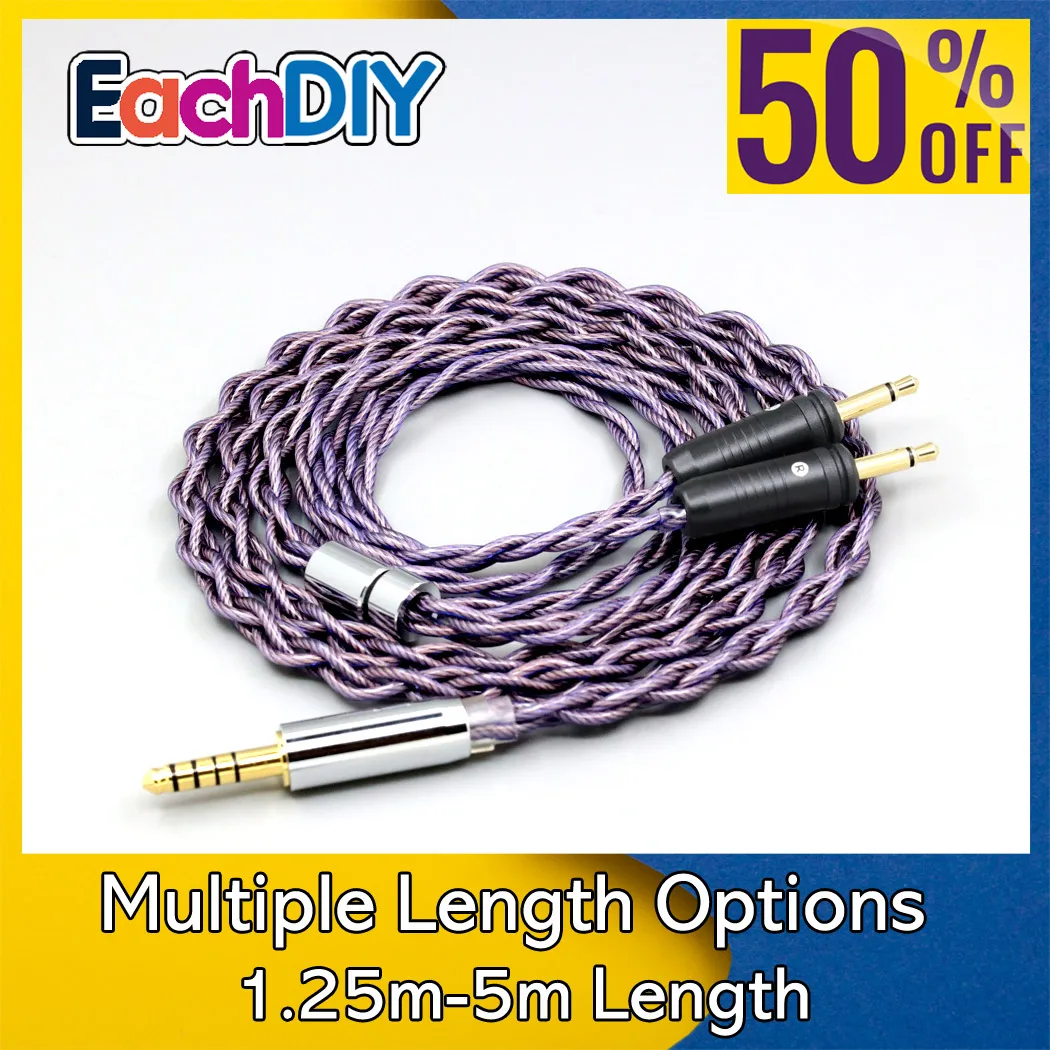 كابل Type2 1.8 مم 140 cores litz 7N OCC لـ Focal Clear Elear Elex Elegia Stellia Celestee Radiance LN008265 #1