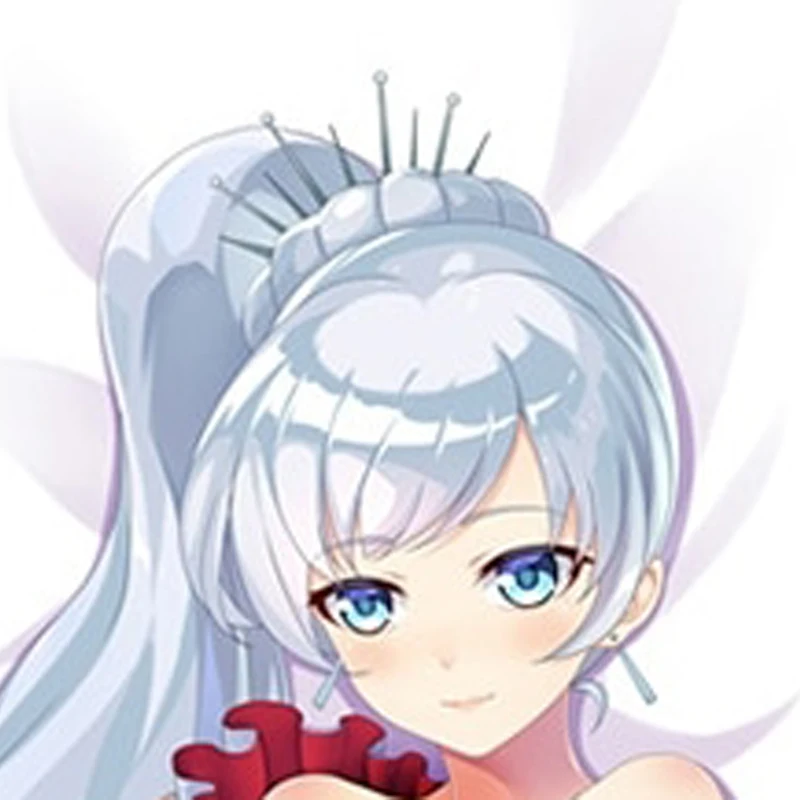 

Dakimakura Anime Pillow Case Weiss Schnee Double-sided Print Of Life-size Body Pillowcase Gifts