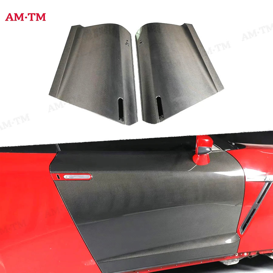 

For Nissan GTR R35 Dry Carbon Fiber High quality Exterior Door Panel Upgrade for Supercar Outer Door Co