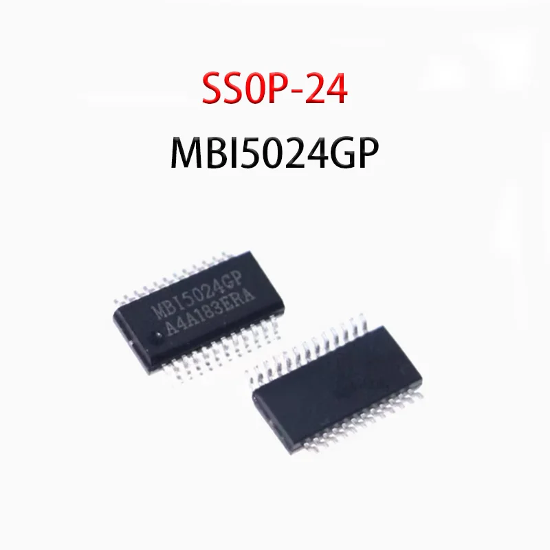 

New I5024 MBI5024 MBI5024GP SMT SS0P-24 LED constant current driver chip 5PCS