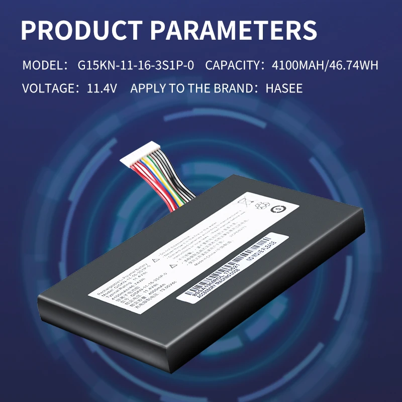 Batería Somi GI5KN-00-13-3S1P-0 para ordenador portátil, pila para Clevo GI5KN-11-16-3S, KP7D2, GI5KN, Z7-KP7D2, 11,4 V, 4100mAh