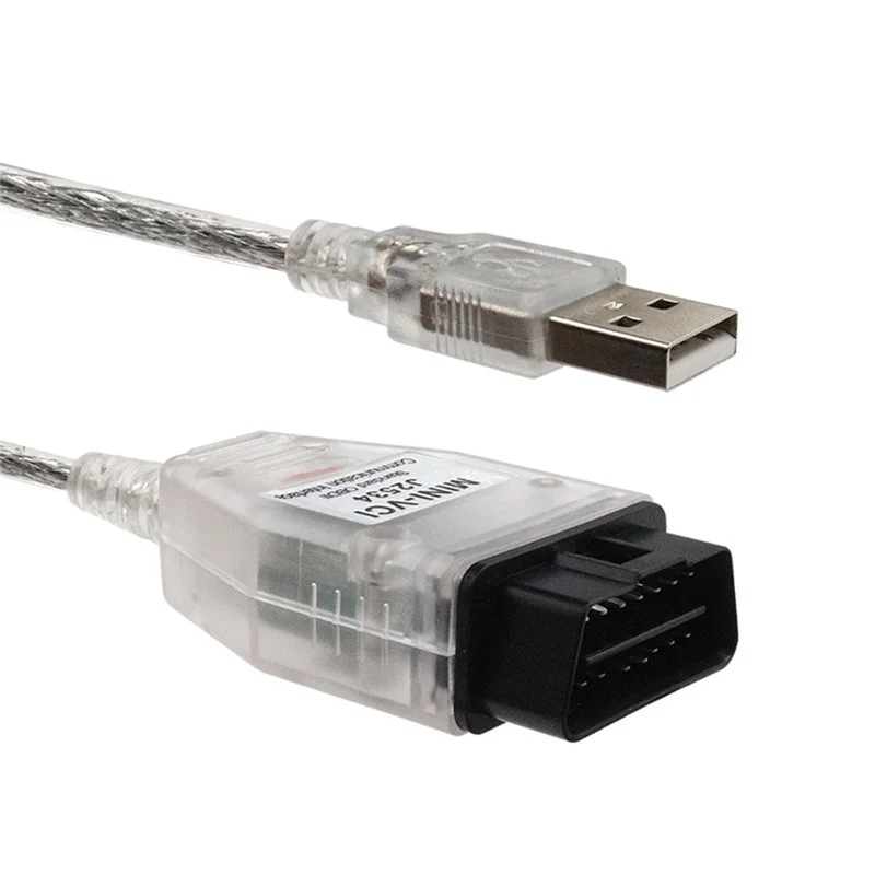 كابل تشخيص السيارة الصغير VCI لدعم TOYOTA TIS Techstream V18.00.008 FTDI FT232RL رقاقة J2534 Obd2