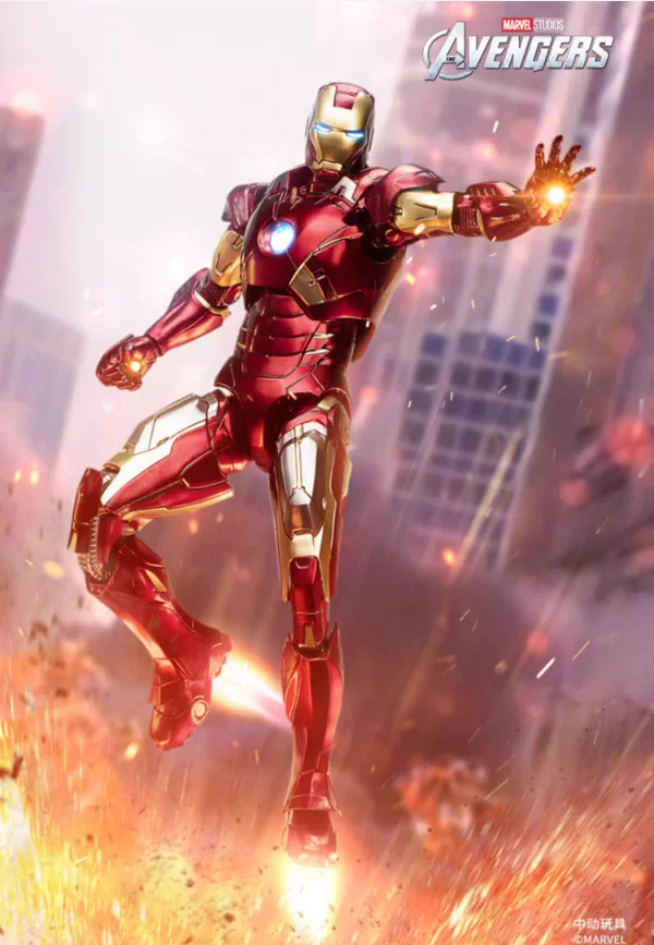 ZD Originele Iron Man MK31 MK32 Zuiger Romeo MK10 MK19 Tijger 1/10 Armor Marvel legends Avengers Action Figure Speelgoed Model Gift