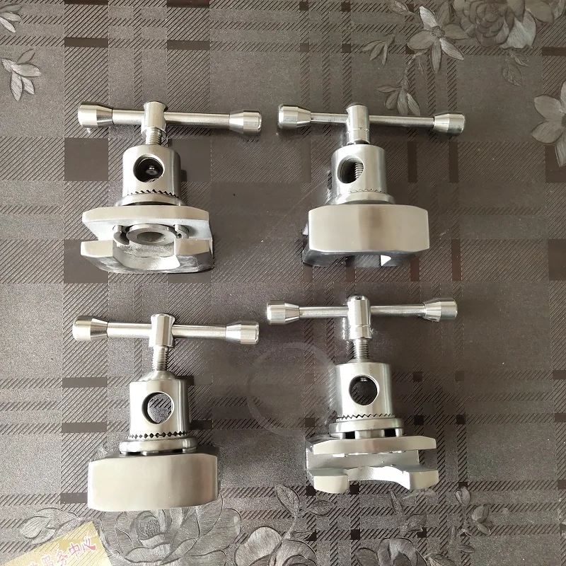 Long slider fittings of locking arm universal adjustment fixed leg support adapter for hospital operating table