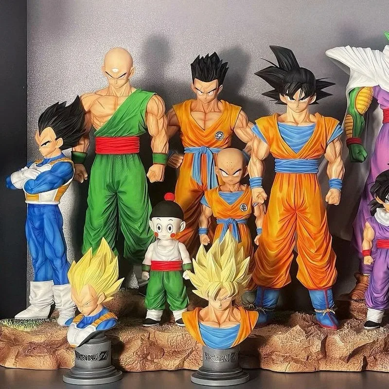 

28 см аниме Dragon Ball дети Krillin Son Gohan стволы ПВХ фигурки героев модель коллекция украшения для рабочего стола игрушки подарки для детей