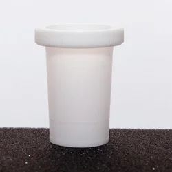 Ultra thin PTFE sleeve, SLEEVE, PTFE, RIBBED WITH GRIPPING RING, T13