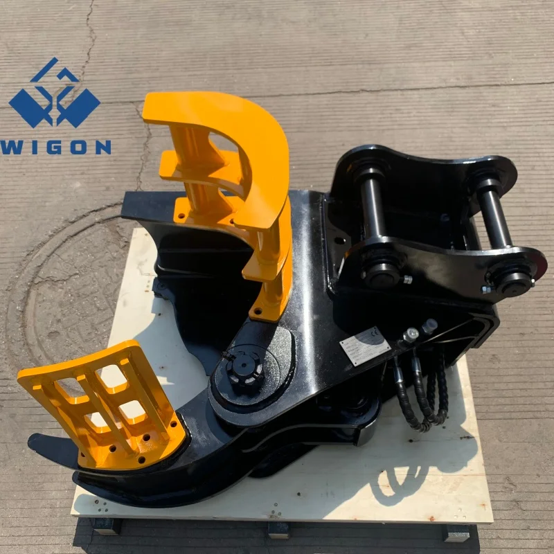 

WIGON Hydraulic Tree Shear Wood Cutter with Motor 200mm Jaw Opening for 1.5-20 Ton Excavators