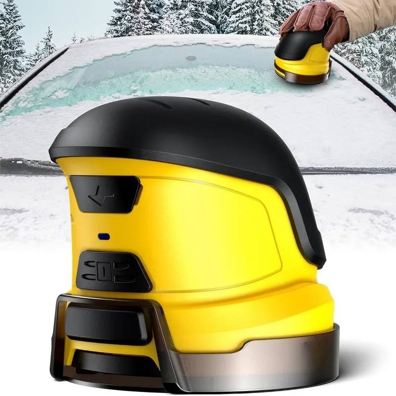 Electric Heated Ice Scraper USB Rechargeable Fast Defrost Windshield Snow Remover Anti-Scratch for Car SUV Winter Auto Accessory