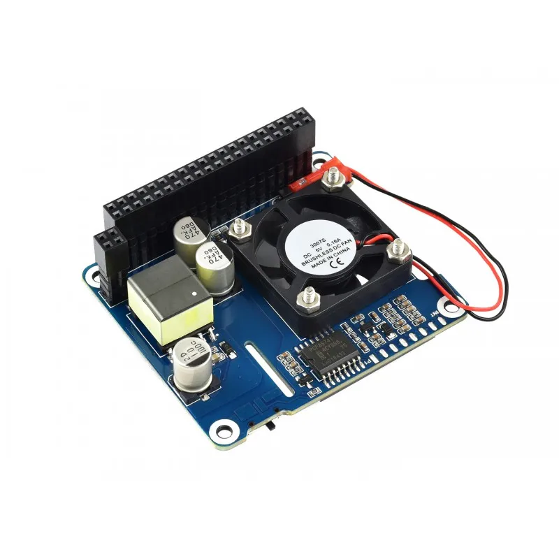 Waveshare Power over Ethernet HAT (B) for Raspberry Pi 3B+/4B and 802.3af PoE network