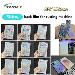 TUOLI Mix Back Sticker Shiny 3D Embossed Mobile Phone Rear Glass Protective Skins for Hydrogel Film HD Matte Privacy Cut Machine