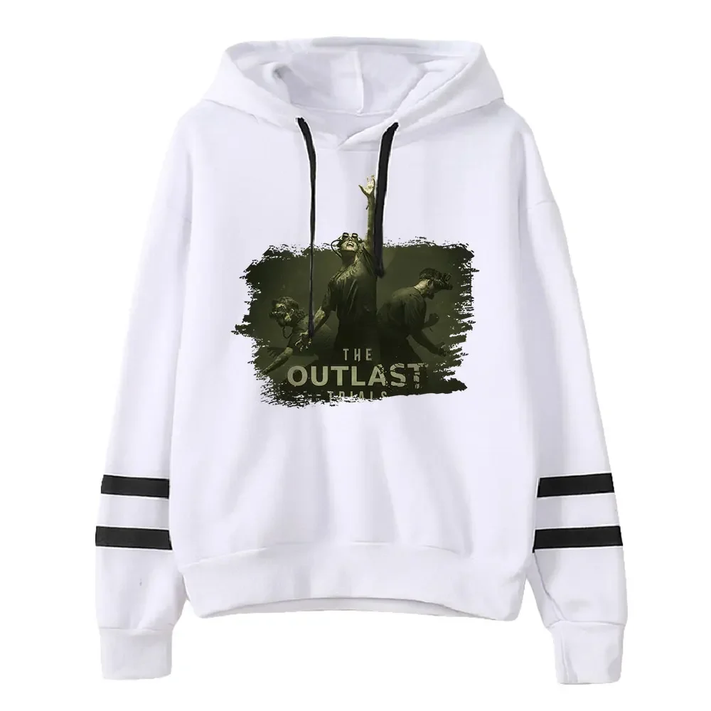 The Outlast Trials Hoodie Women Men Hooded Sweatshirt Streetwear Oversized Long Sleeve Fashion Harajuku Pullovers Clothes