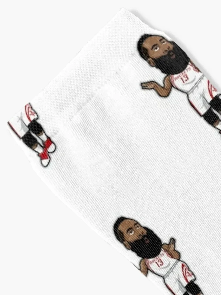 James Harden Cartoon Style Socks sports and leisure shoes men cotton high quality designer brand Socks Man Women\'s