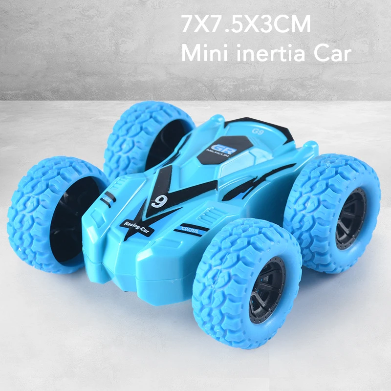 Mini Inertia Car Toys For Children Collision Automatic Turnover