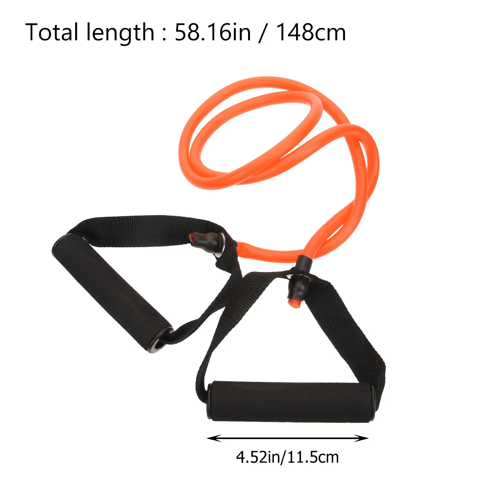 1 Set Of Fitness Resistance Band High-Grade Stretch Rope For Strength Training Muscle Workout Portable Exercise Strap At Home