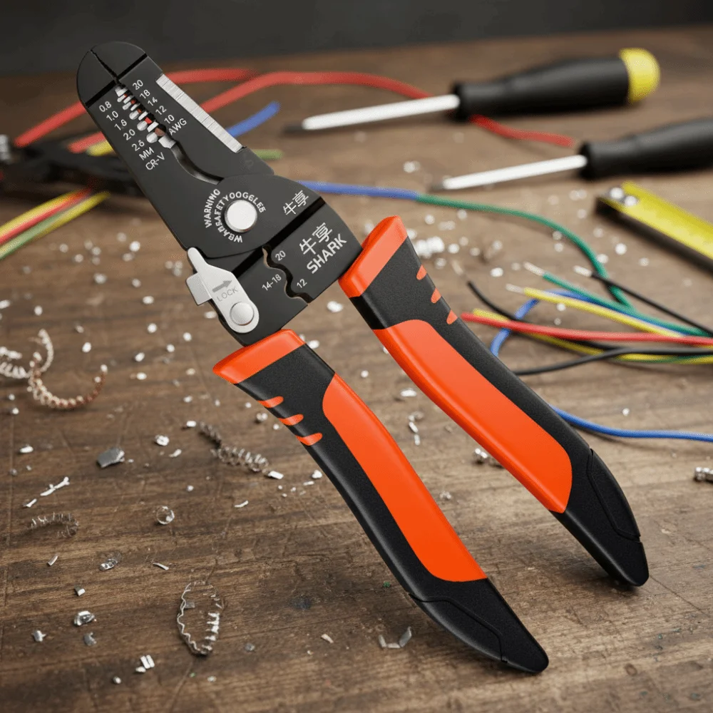 

New DIY Wire Stripper Wire Stripping Tool 4-in-1 Tool Wire Cutter Crimping Tool Stripping Crimping Pliers