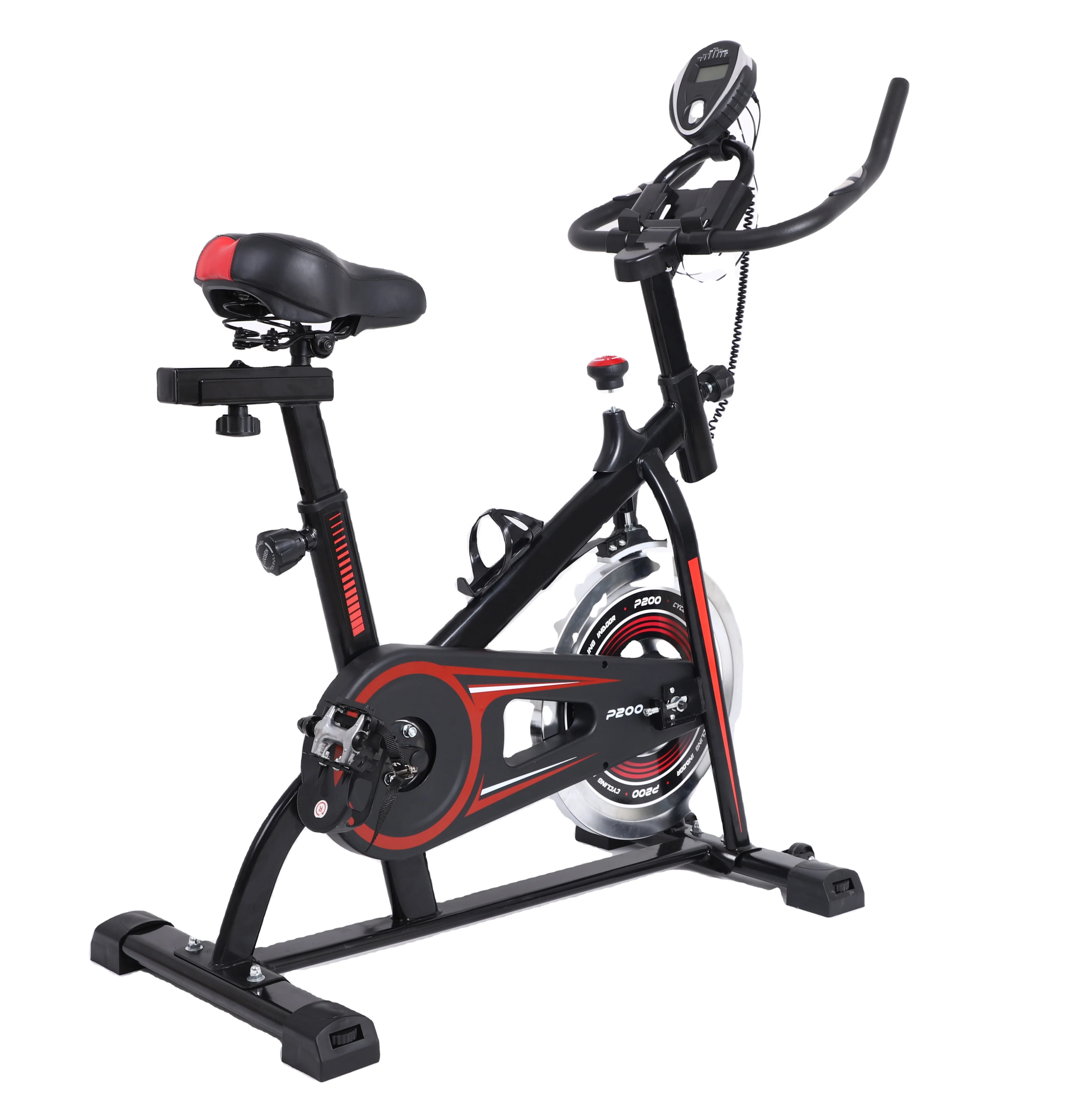 Bicicleta giratoria cardio adelgazante para el hogar de moda: equipo compacto de ejercicios para gimnasio para entrenamientos en interiores.