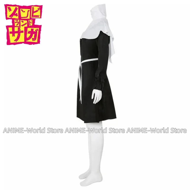 Anime Zombieland Saga Yamada Tae Cosplay Costume Full Set Cosplay Wig