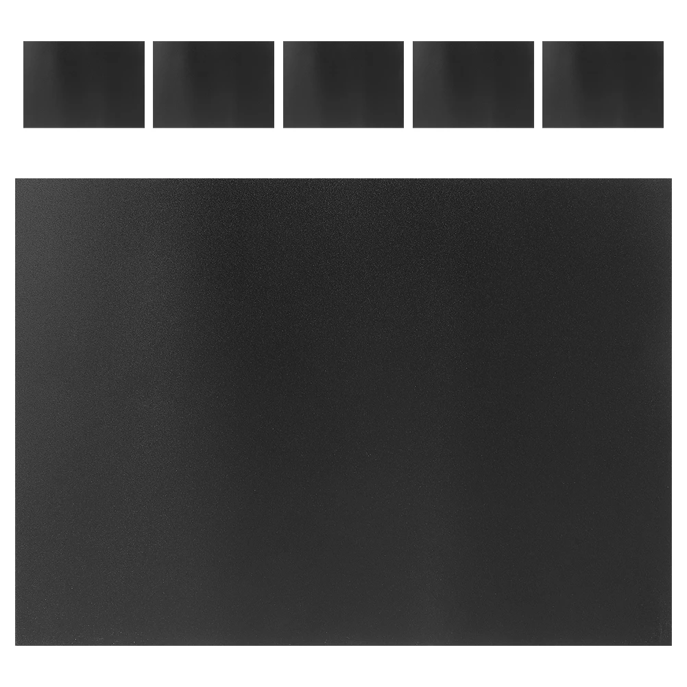 

6pcs Magnetic Chalkboard Dry Erase Boards Reusable For School Home Small Whiteboard Planner Message Board