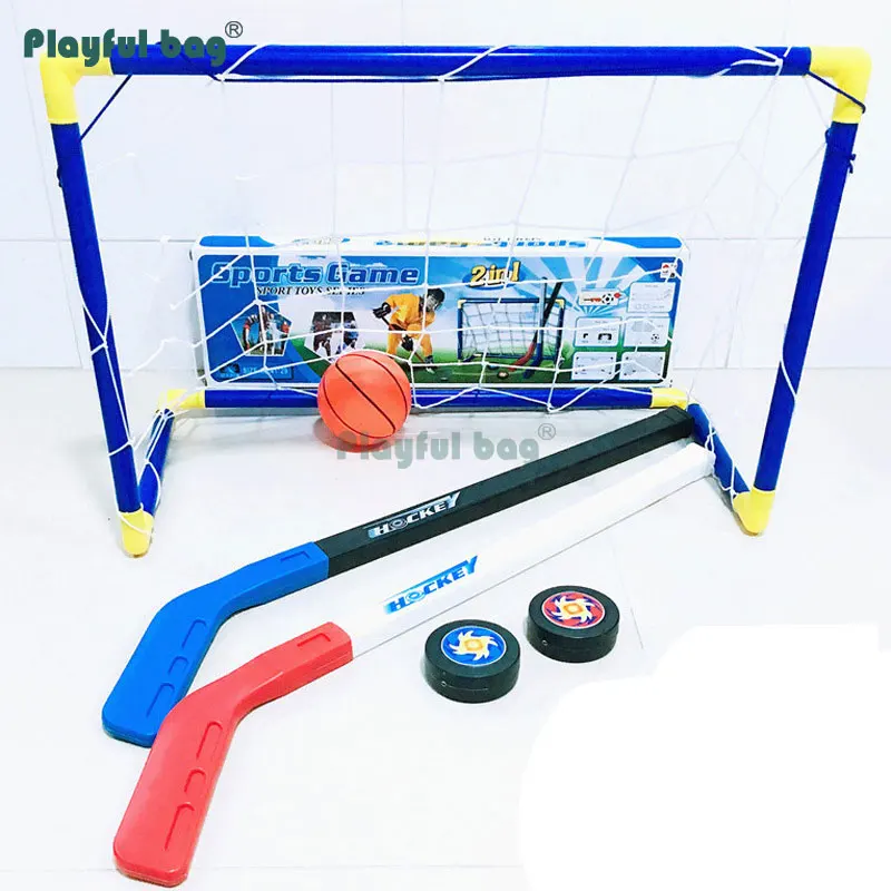 Children's sports suit hockey goal Plastic hockey Roller Skates Ice Hockey Parent-child interactive games AMB154