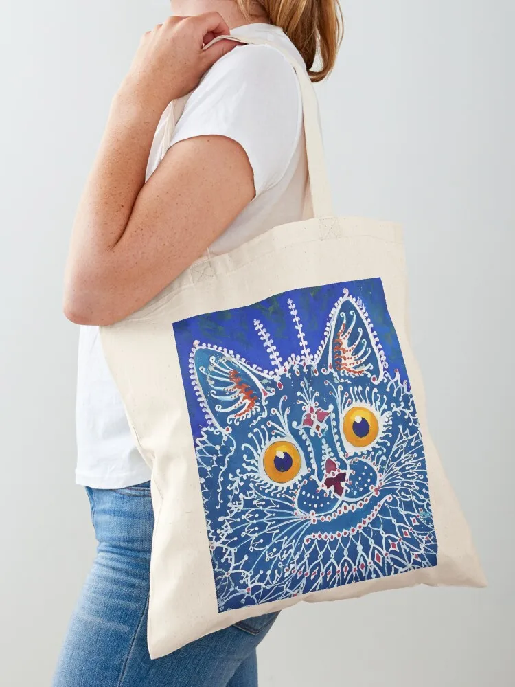 

Louis Wain Tote Bag female bag Handbags women supermarket folding bag shopping logo