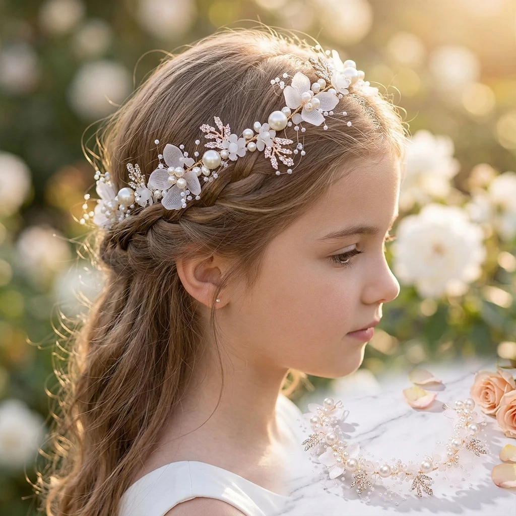 Жемчужная цветочная повязка на – обзор и цена Wedding Arch Flower