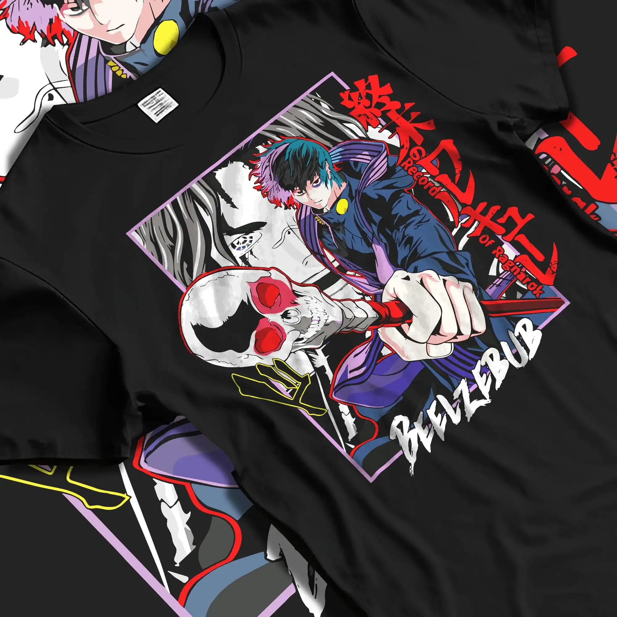 Record of Ragnarok Anime Lover Unisex Oversized T-shirt Suitable for all seasons personality Clothes Streetwear Trendy Couples