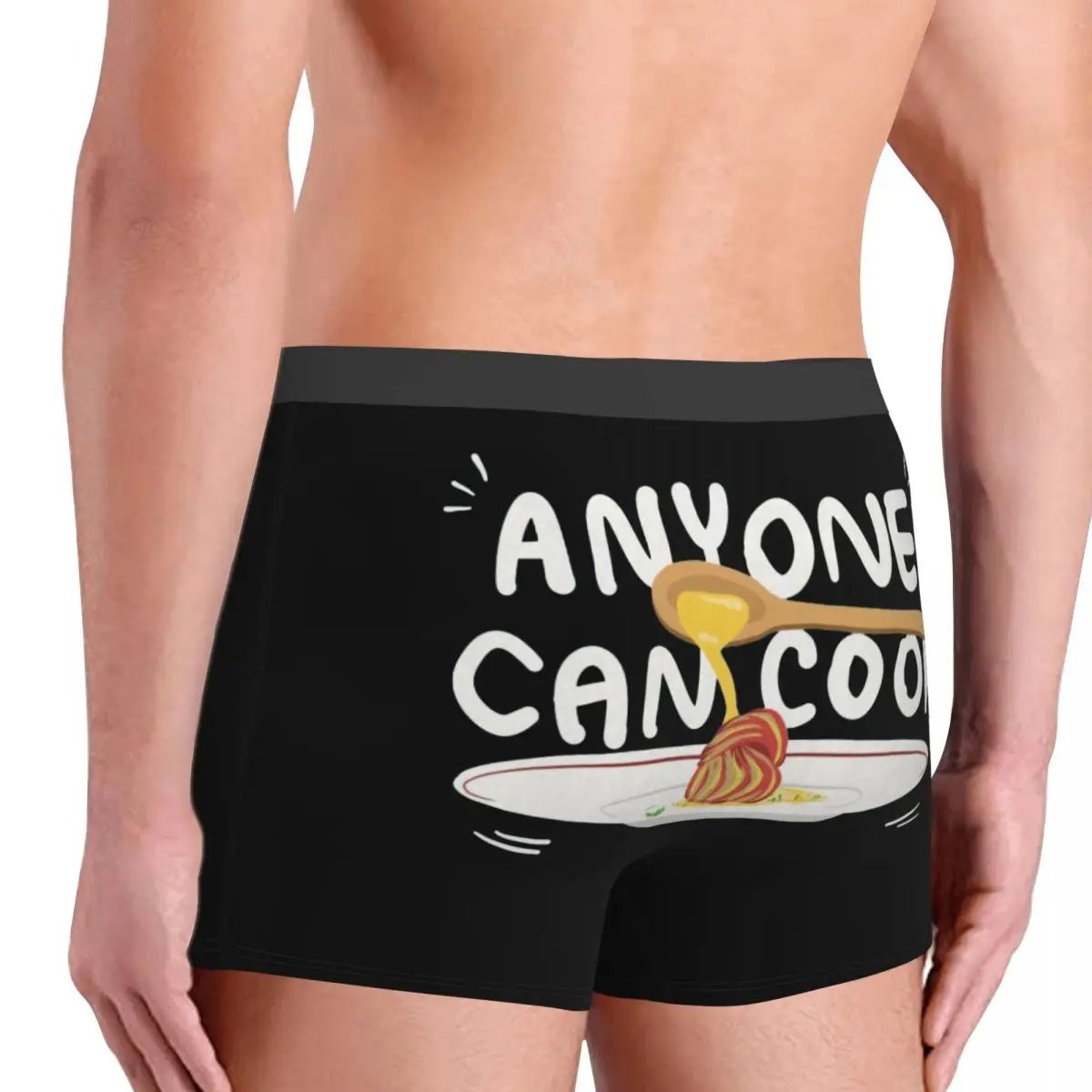 Custom Anyone Can Cook Ratatouille Underwear Men Print Funny Ratatouille Remy Boxer Shorts Panties Briefs Soft Underpants