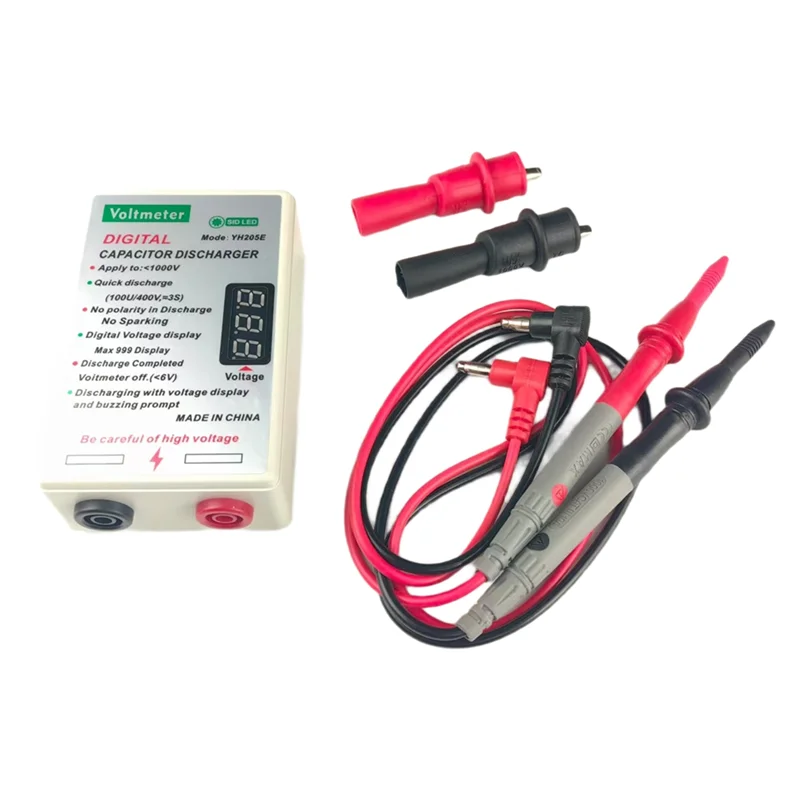 

Digital Capacitor Discharge Pen Electrician Voltage Digital Capacitor Discharger Test Discharger Protection