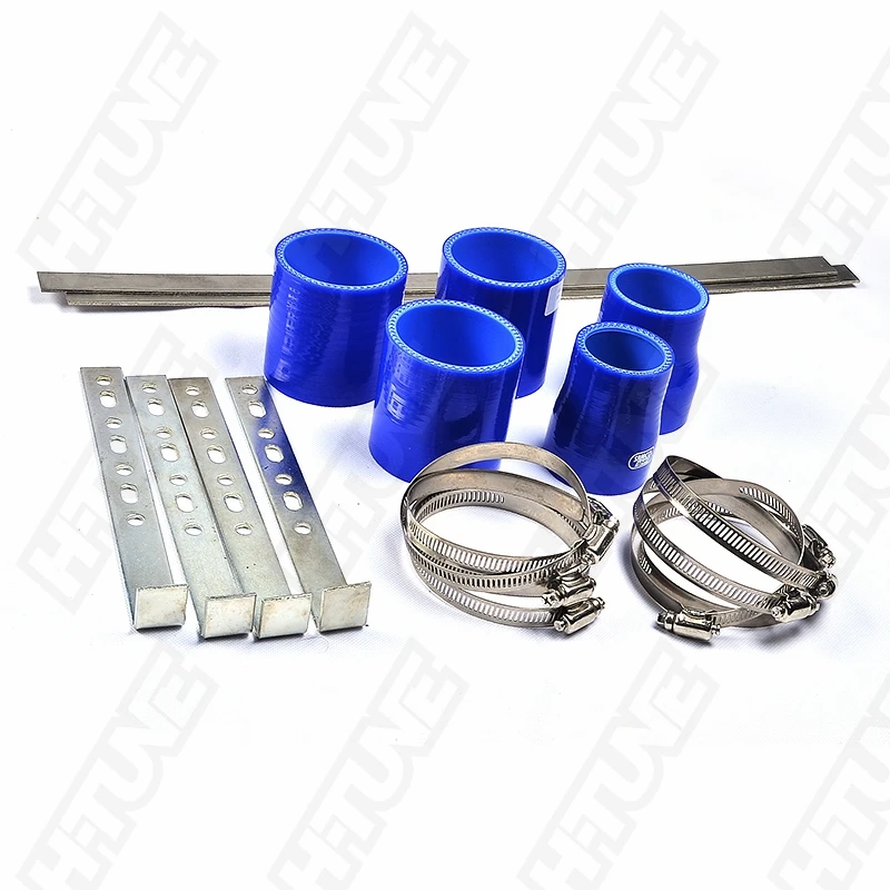 510x230x65 Intercooler + Original Intercooler Piping Pipe Kits for Triton ML MN L200 Diesel 2.5L 05-14