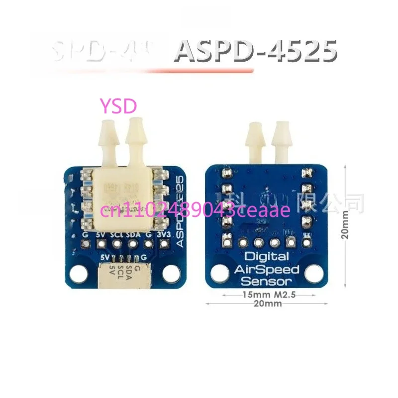 ASPD-4525 F4 F722 765 WING IANV Flight Control Sensor Airspeed Gauge