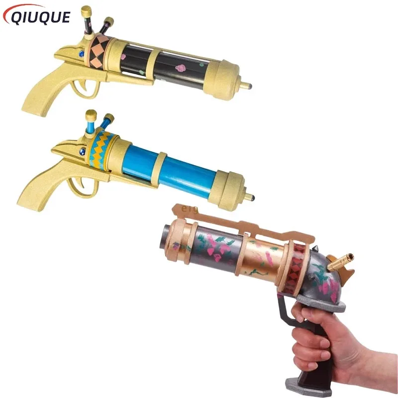 Arcane Jinx-Juego de armas de Cosplay LOL, cañón suelto, armas de utilería para Cosplay, pistolas de Cosplay en polvo LOL, juguetes de plástico EVA PVC