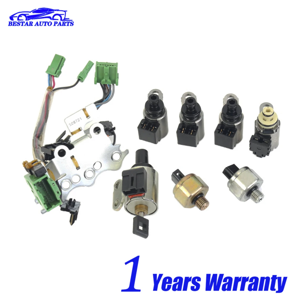 

JF011E RE0F10A CVT Transmission Solenoid Kit Car Valve Body Solenoids for Altima Rogue Sentra Caliber 2.5L QR25DE Engin