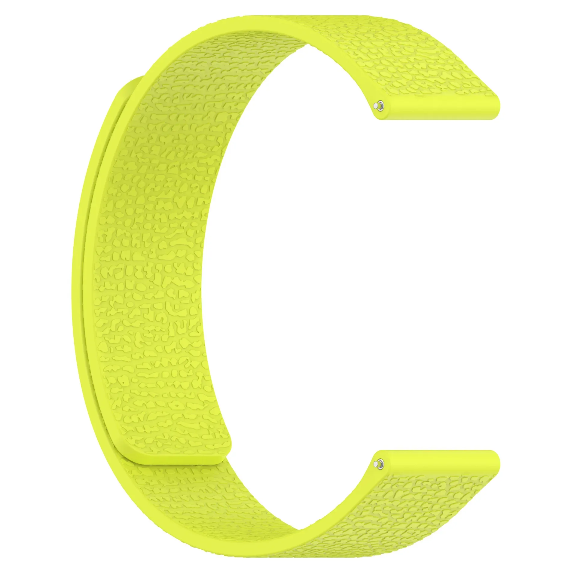 18 مللي متر 20 مللي متر 22 مللي متر سيليكون المغناطيسي حلقة حزام لساعة سامسونج جالاكسي 7/6/5/4 نشط 2 Amazfit سوار ساعة هواوي GT 2e 3 الفرقة