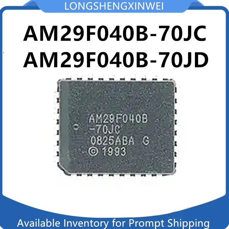 1PCS New AM29F040B-70JC AM29F040B-70JD PLCC-32  Memory Chip