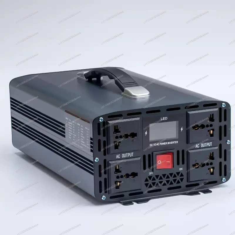 Vehicle Pure Wave Power Inverter Multi Voltage Input 2000W Conversion Tool For RV And Electric Vehicle Power Output