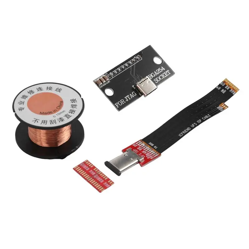 AED7-UFS ISP Cable UFS ISP Flex Cable Upgrade Type C For EASY JTAG BOX UFS 254 Socket Conector Cable