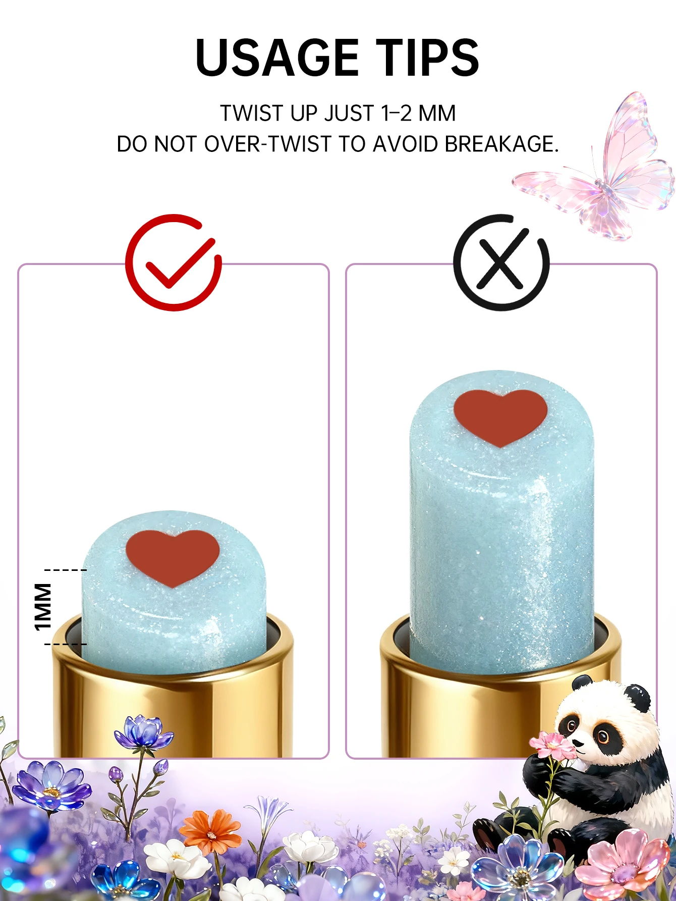 CATKIN Whiffle Dance Tinted Lip Balm Solid Lip Gloss Moisturizing Watery Colored Jelly Love Long-lasting view 5