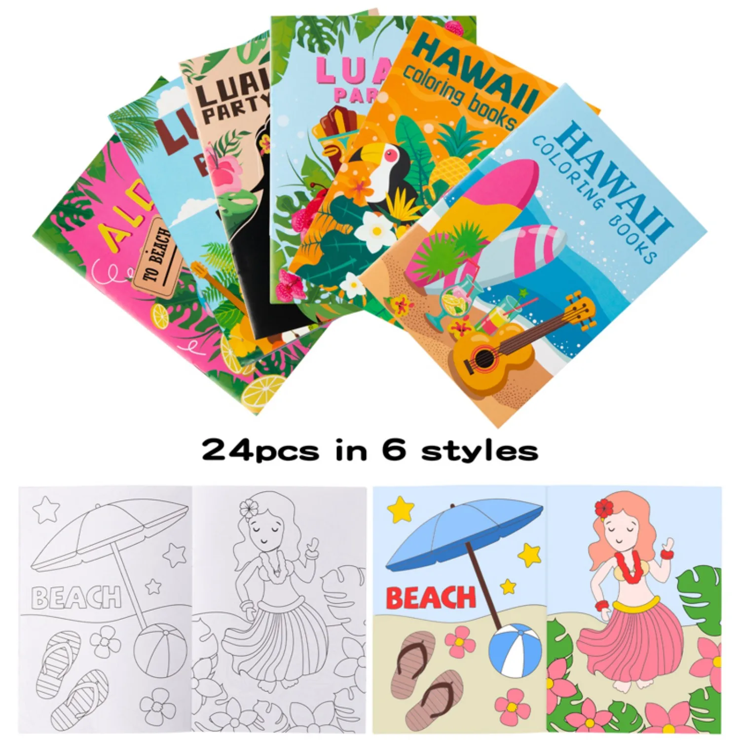 24 Pack Diy Coloring Book Filling Dinosaur Pattern Color Booklet For Back To School Teacher Appreciate Gift Party Drawing Game image 2