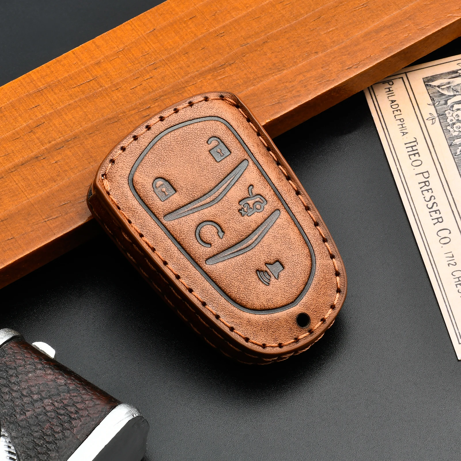 

2 шт. чехол для автомобильных ключей для Cadillac ATS CT6 CTS DTS XT5 Escalade ESV SRX STS XTS 2014 2015 2016 2017 2018 аксессуары Cove