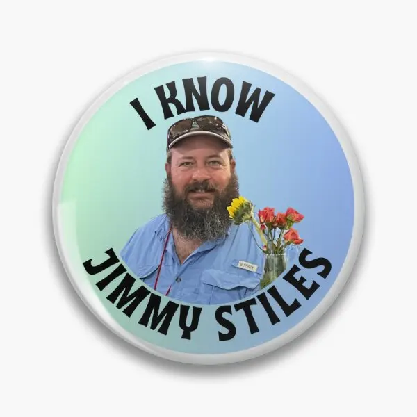 I Know Jimmy Stiles  Soft Button Pin Jewelry Creative Decor Cute Funny Fashion Lapel Pin Gift Clothes Metal Hat Cartoon Badge