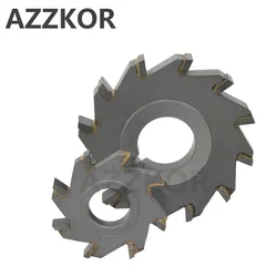 Three Sided Indexable Disc Saw Milling Cutter Alloy Coating Tungsten Steel Tool Cnc Blade Maching Flat  Carbide Tools 150mm