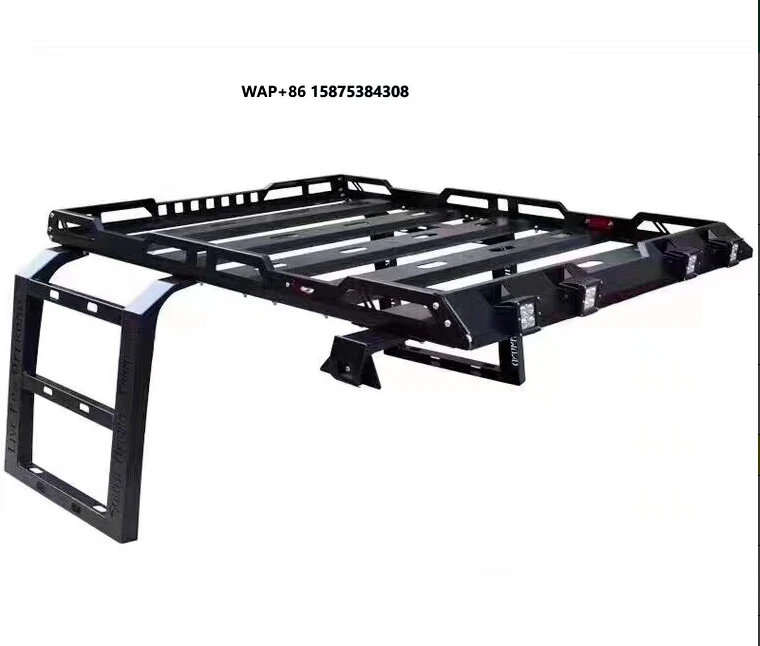 

Customized Universal Offroad SUV Steel Iron Aluminum for Jeep Wrangler JL Jk Basket Top Luggage Carrier Car Roof Racks New