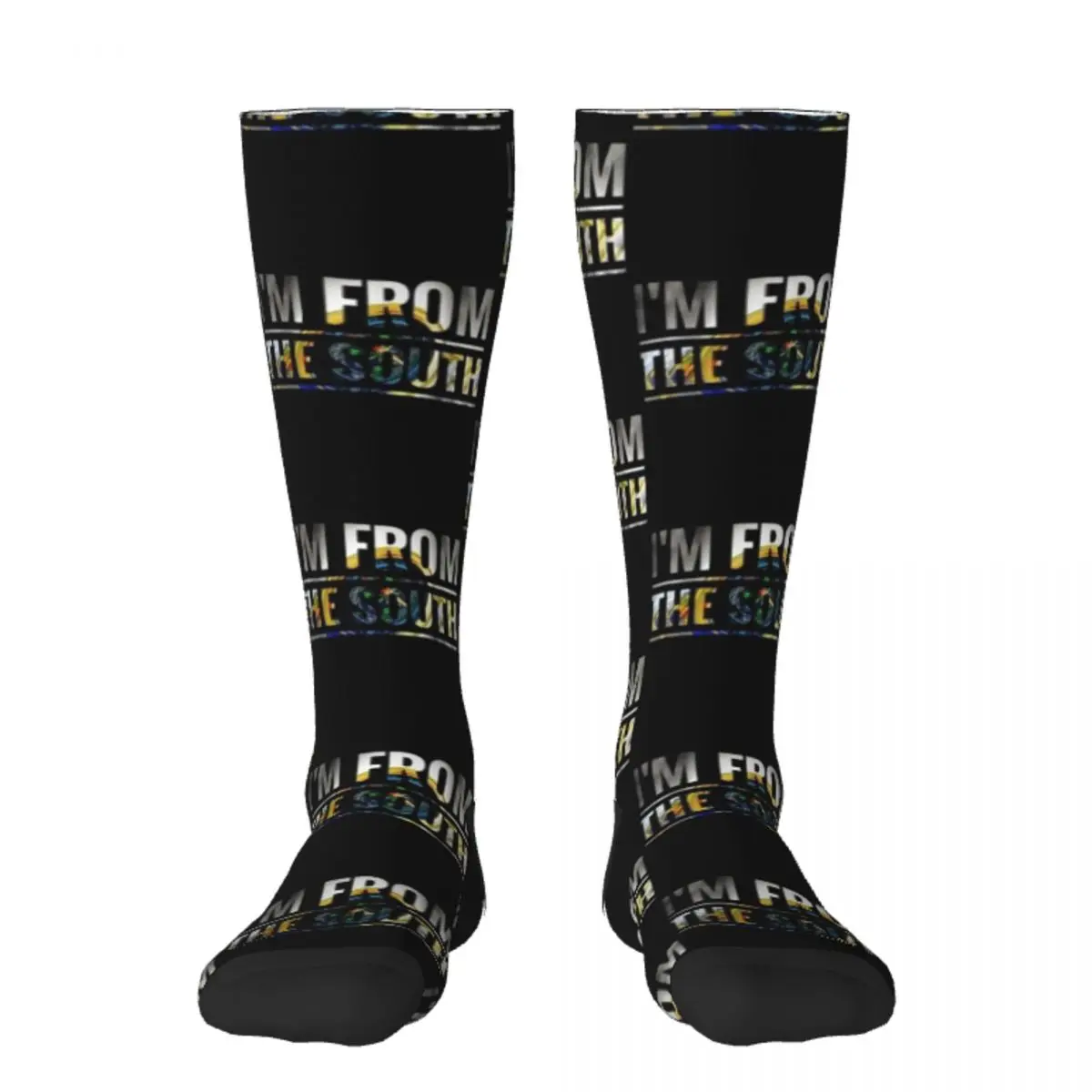 

Im/from/the/south Socks cycling moving stockings hiking crazy Men Socks Luxury Brand Women's