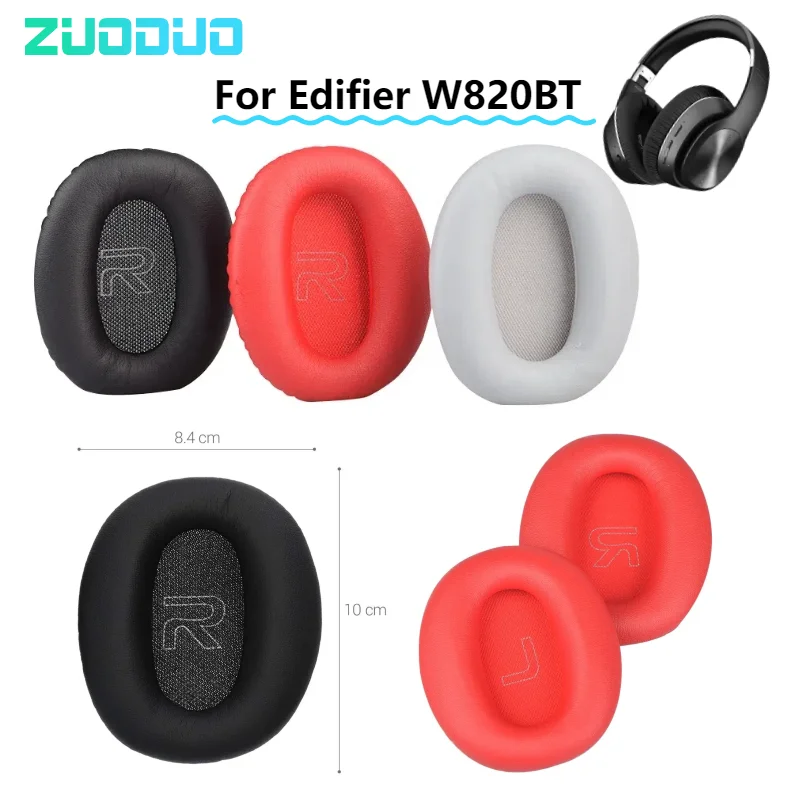 

For Edifier W820BT Sponge Cover Breathable Leather Mesh Ear Cover Protective Cover Headset Replacement