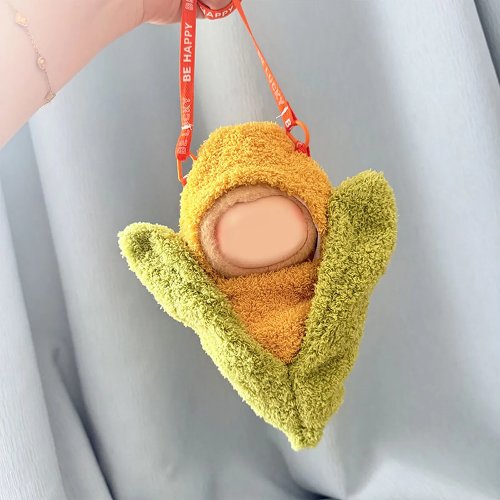For 17cm Labubu Trendy Outfit Corn Lovely Design Labubu Accessories Labubu Clothes (No Doll)