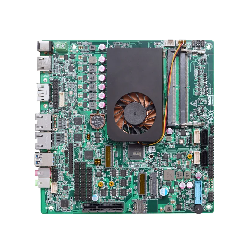 Mini itx Industrial Motherboard With Intel 12th cpu i5-12450H/i5-1235U/I3-1215U HDMI VGA LVDS RS232/RS485 2LAN mini itx