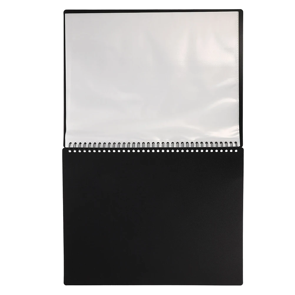 

40 Pages A4 Document Organizer Folder Transparent Inserts Music Score Clear Organizer Stylish Music Folders Piano Sheet Storage