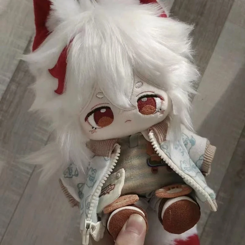 

Stuffed 20cm Anime Genshin Impact Kaedehara Kazuha Cartoon Plush Doll Toy COS Dress-up Children Adults Collectible Cotton Gifts